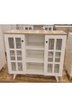Coffee corner wood white color 100 * 90 * 33 cm