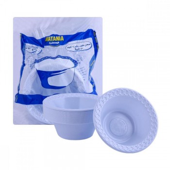 بوادي بلاستيك الوطنية دائري - رقم 15 مقوى - 50 حبة