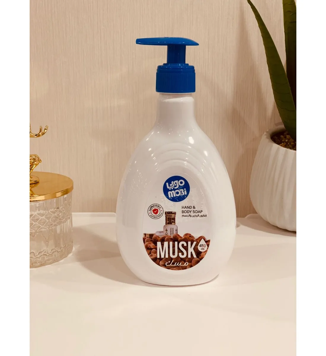 صابون يدين موبي 450 مل 