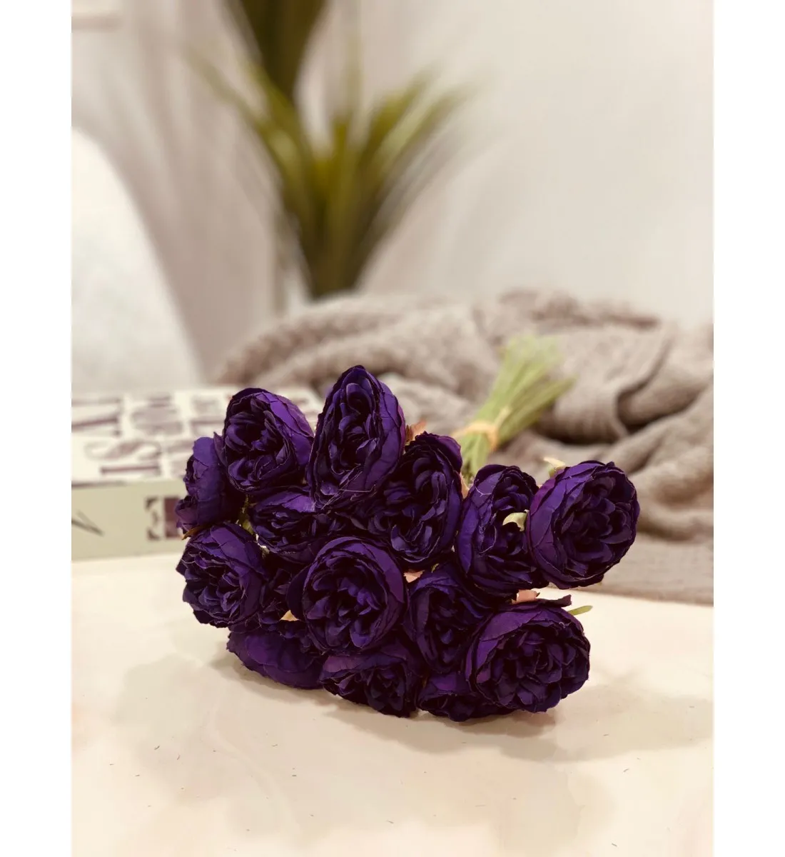 حزمة ورد بيوني 