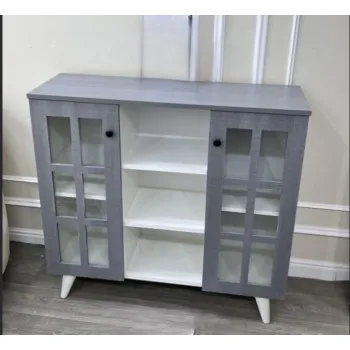 ركن كافي لون رصاصي100*33*87 سم