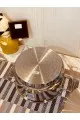 قدر عايدي استيل هندي 7.50لتر