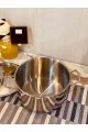 قدر عايدي استيل هندي 7.50لتر