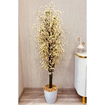 مركن شجر  تزيين صناعي  ملون شكل حديث 175سم