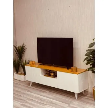 طاولة بلازما خشب ابيض 160سم طاولة بلازما خشب ابيض 160سم