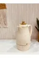 ترمس كروس ابيض مذهب  1 لتر 