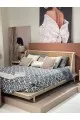 هيكل سرير , خشب ماليزي نفرين  مقاس 214*177*88 سم