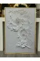 لوحة منظر جداري  بروز ذهبي 120*150سم 