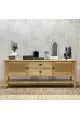  طاولة بلازما ماليزي خشب مقاس 150* 45*60سم 