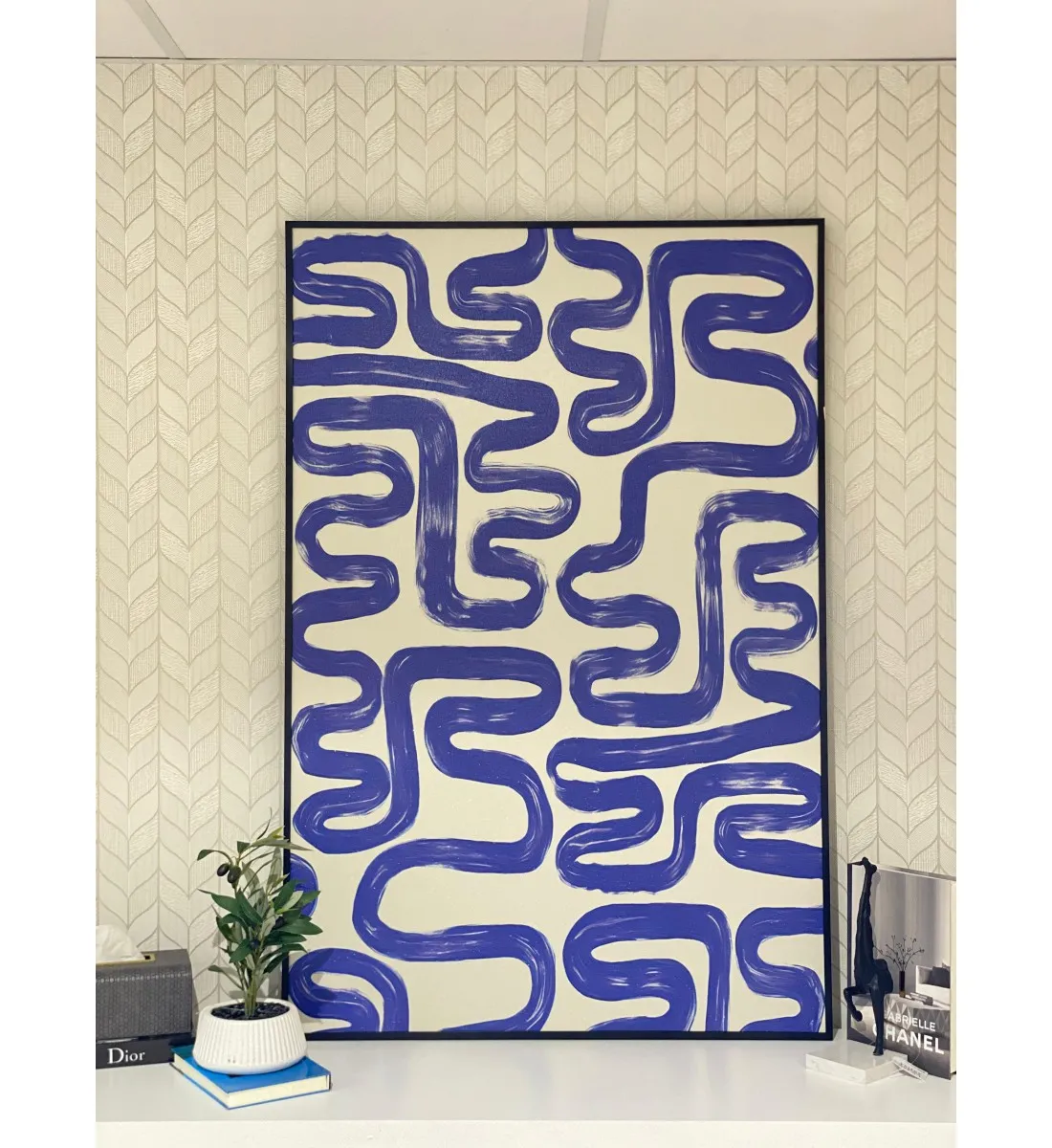 لوحه جداريه  تصميم جذاب ومميز 120×80سم