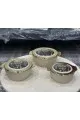  طقم حافظات طعام بلاستيك غطاء زجاج 3 مقاسات 