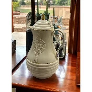 ترمس شاي وقهوة بتصميم راقي من تركوازي 1 لتر