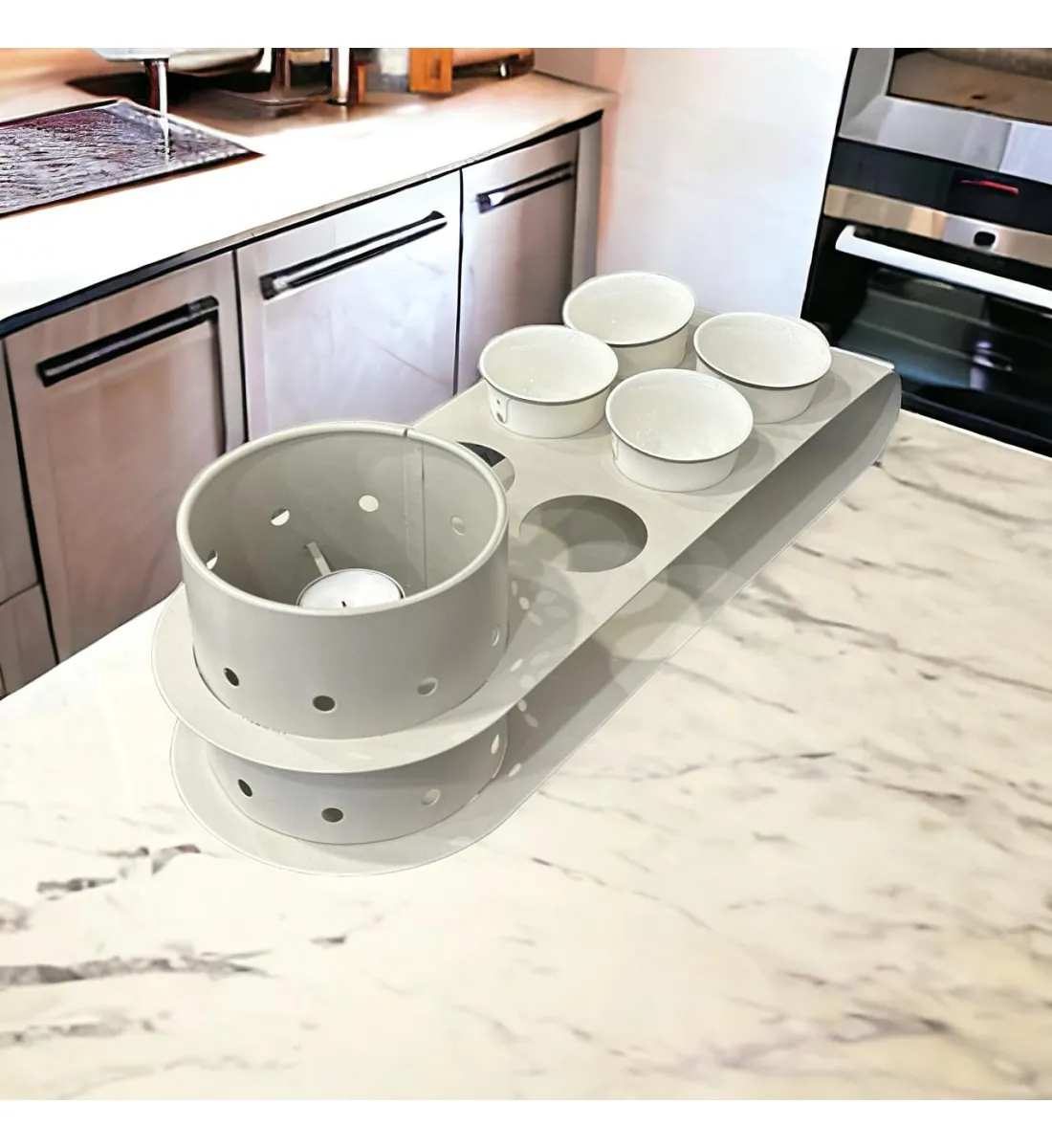 قاعدة تسخين بشيال فناجين 40×15×12سم 