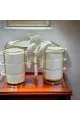 سخان  طقم شوربة سيراميك 15 قطع 