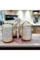 سخان  طقم شوربة سيراميك 15 قطع 