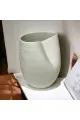 مزهرية سيراميك - تايدز ابيض - 30×19×8سم 