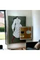   لوحه زينة حائط كانفاس ملمس خشن  باطار ذهبي 120×80سم 