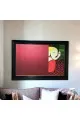   لوحه زينة حائط كانفاس ملمس خشن  باطار اسود 130×90سم 