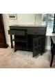  مدخل او دلاوب كافي 2 درج 1باب لون بني 120×95×40سم 