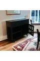  مدخل او دلاوب كافي 2 درج 1باب لون اسود 120×95×40سم 