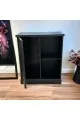 ركن  او دولاب كافي 2 درج 1باب لون اسود86×40×101سم 