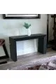  طاولة مدخل خشب اسود 140×40×77سم 