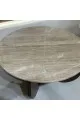 طاولة وسط رخام ترافنتينوا  بيج  50×100×100سم 