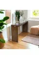 كونسول-مدخل خشبي بني160×90×40سم