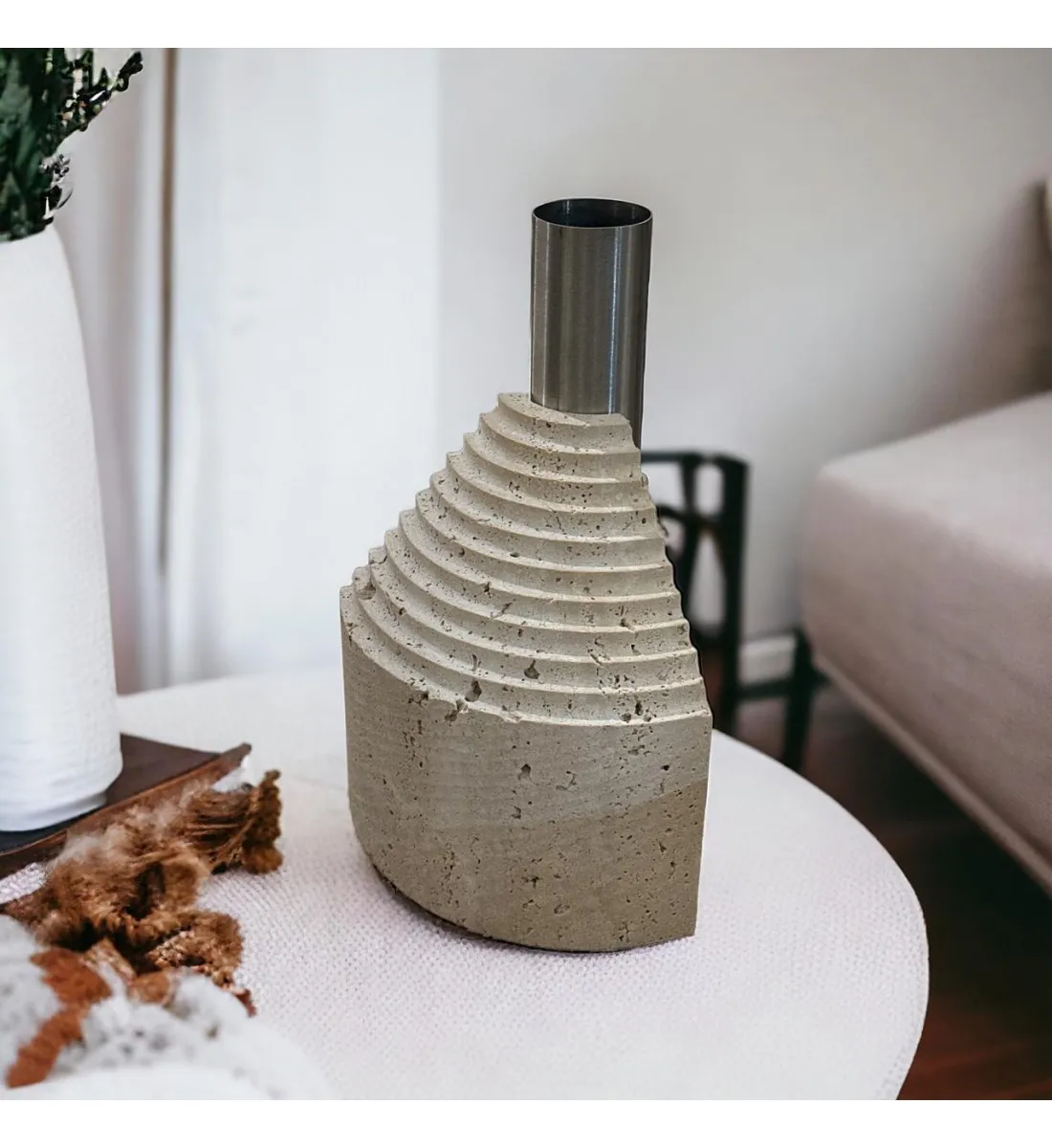  تحفة ديكور رخام ترفنتينوا 30×13×19سم 