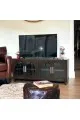   دولاب تخزين متعدد الاستخدامات  خشبي فاخر 70×160×40سم 