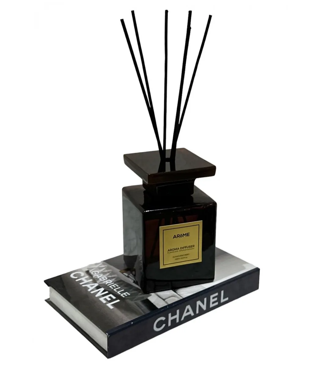 فواحه عطرية مع عيدان زجاج 1000ملي (AROMA DIFFUSER)رائحة (CHAMPAGNE)