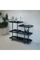عربية تقديم 4دور زجاج مقاس 100*40*93 سم 