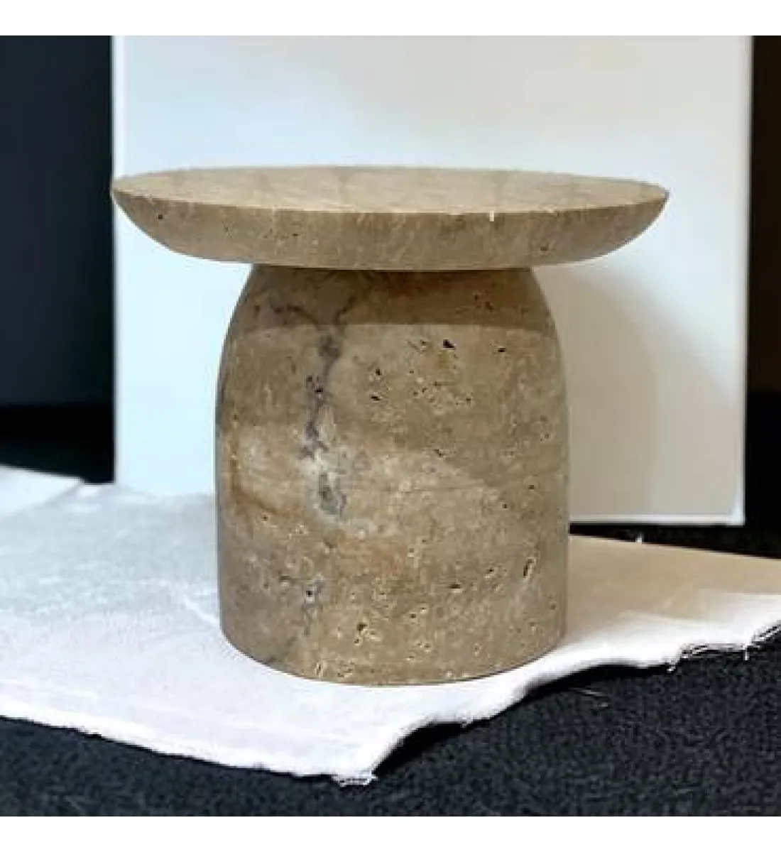  تحفه  ديكور رخام ترافنتينوا 13×15×15سم 