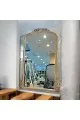 مرايا ارضيه باستناد اطار خشب ذهبي 1.45×2.25سم 