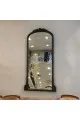 مرايا ارضيه باستناد اطار خشب اسود 1.10×2.25سم 