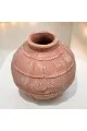 فازه سيرميك تصميم كلاسيك برتقالي 27×11×11سم 