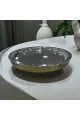 تمريه  بقاعدة اتسل ذهبي 30سم 