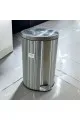 سطل مهملات - استيل  بدعاسة 12 لتر 