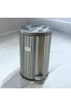 سطل مهملات - استيل  بدعاسة 12 لتر 