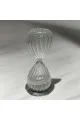 ساعه رملية زجاج  12دقيقه تقريبا16×5×5سم 
