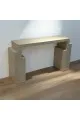مدخل بديل رخام سطح بديل الرخام بيج 160×40×89سم 