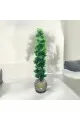 اشجار صناعية زينة ورق شوك مركن ذهبي  الطوال 160 سم 