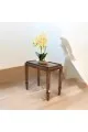 طاولة جانبية خشب الجوز تصميم كلاسيك عصري بني  60×35×57سم (منتج تفصيل )