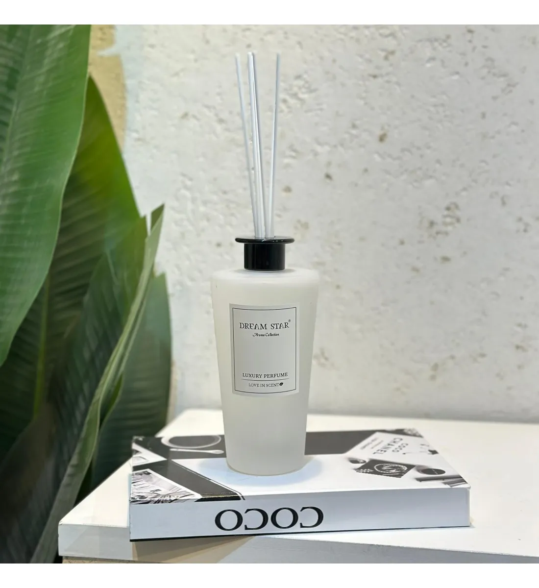 فواحة معطرة مع اعواد موزعة - سعة 480مل