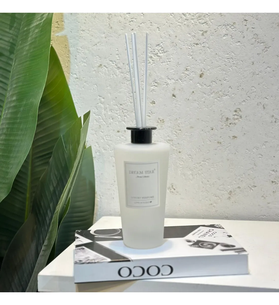 فواحة معطرة مع اعواد موزعة - سعة 480مل