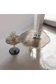 طقم طاولة قهوة بسطح خشبي -2قطع 