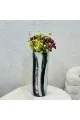 مزهرية زجاجية من أتلانتيك فورست 40×14×14سم 