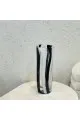 مزهرية زجاجية من أتلانتيك فورست 40×14×14سم 