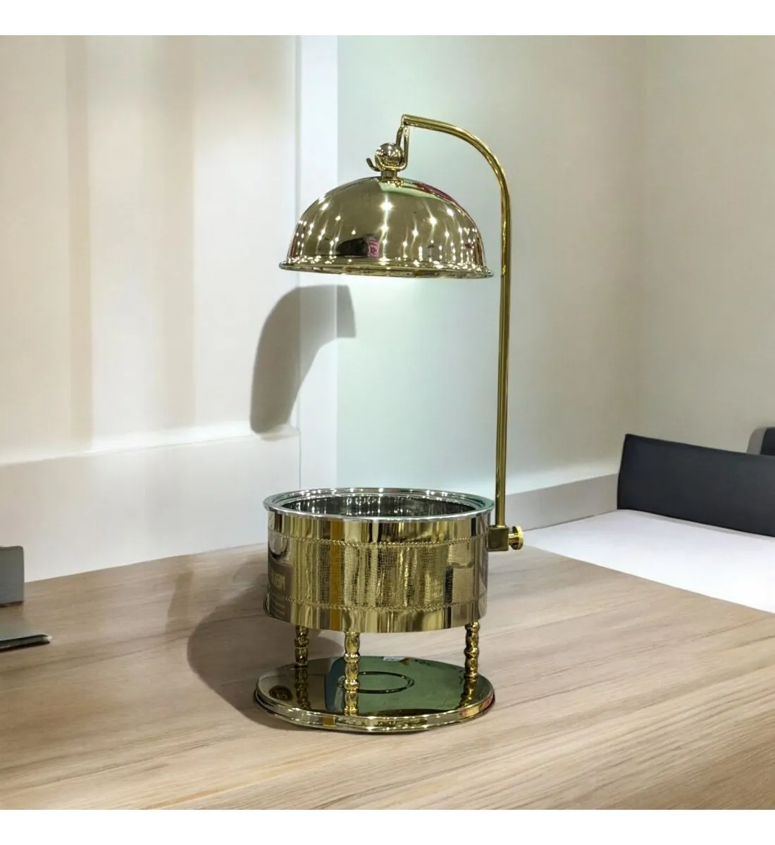 سخان طعام من الستانلس ستيل هندي –  ذهبي 3لتر 