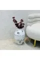 مزهريه او مركن  سيراميك تصميم مميز وانيق40×13×؛13سم 